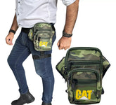 Piernera Táctica Militar 5 Bolsillos Moto Bicicleta Canguro Riñonera
